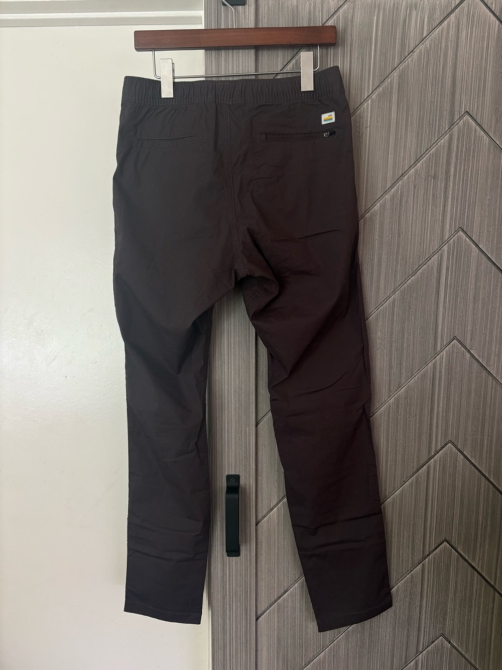 Vuori Women's Ripstop Pants Burgundy Purple Chestnut Size Small Style V412 - Picture 9 of 14